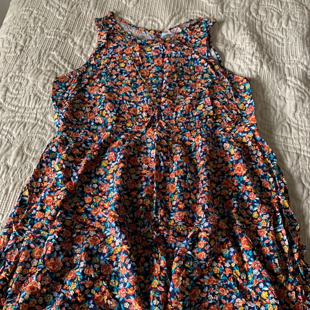 Old navy floral skater dress
